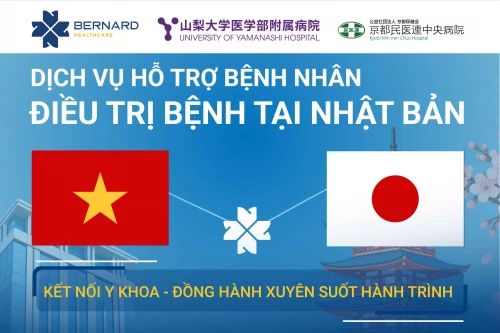 BERNARD TRIỂN KHAI DỊCH VỤ HỖ TRỢ BỆNH NHÂN ĐIỀU TRỊ TẠI NHẬT BẢN
